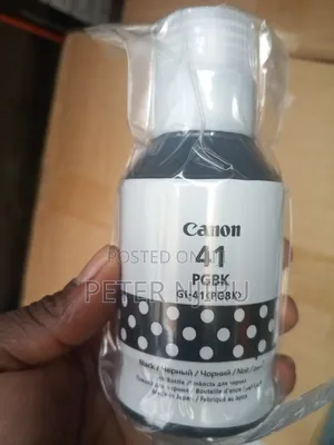 Canon GI-41PGBK Black Ink Bottle
Genuine