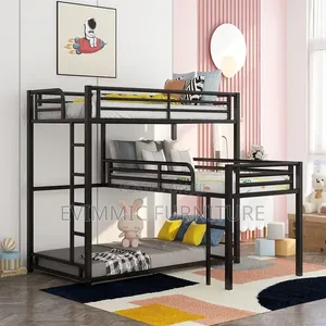 Low Cost Super Triple Bunk Bed