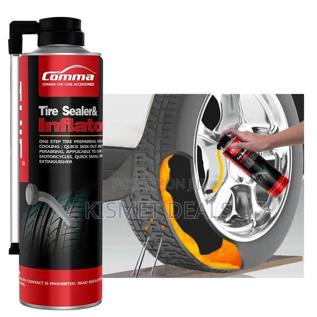 Comma Tire Sealer Inflator 450ml - Tyre Inflator Sealant - main view