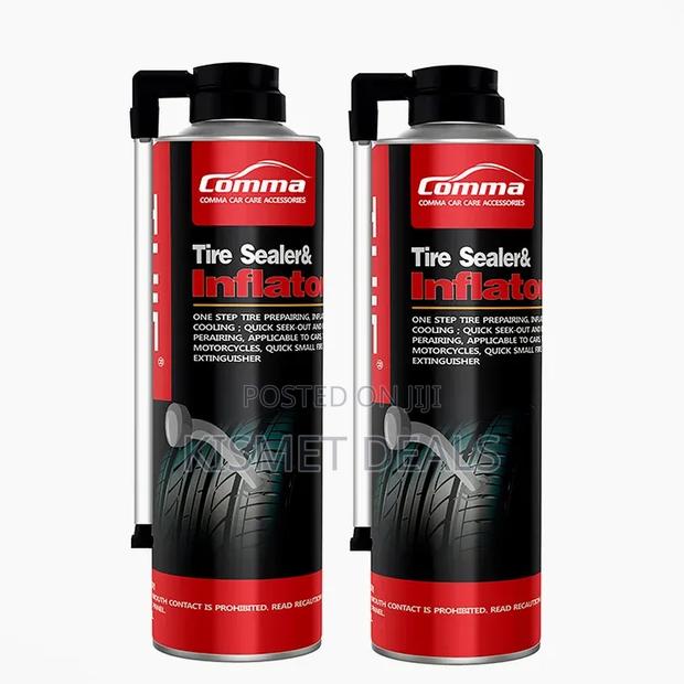 Comma Tire Sealer Inflator 450ml - Tyre Inflator Sealant - thumbnail 2