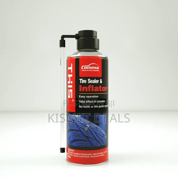 Comma Tire Sealer Inflator 450ml - Tyre Inflator Sealant - thumbnail 3