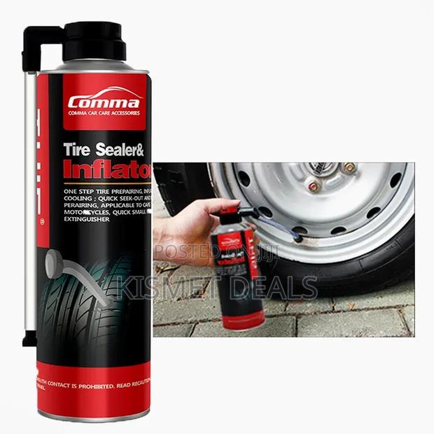 Comma Tire Sealer Inflator 450ml - Tyre Inflator Sealant - thumbnail 6