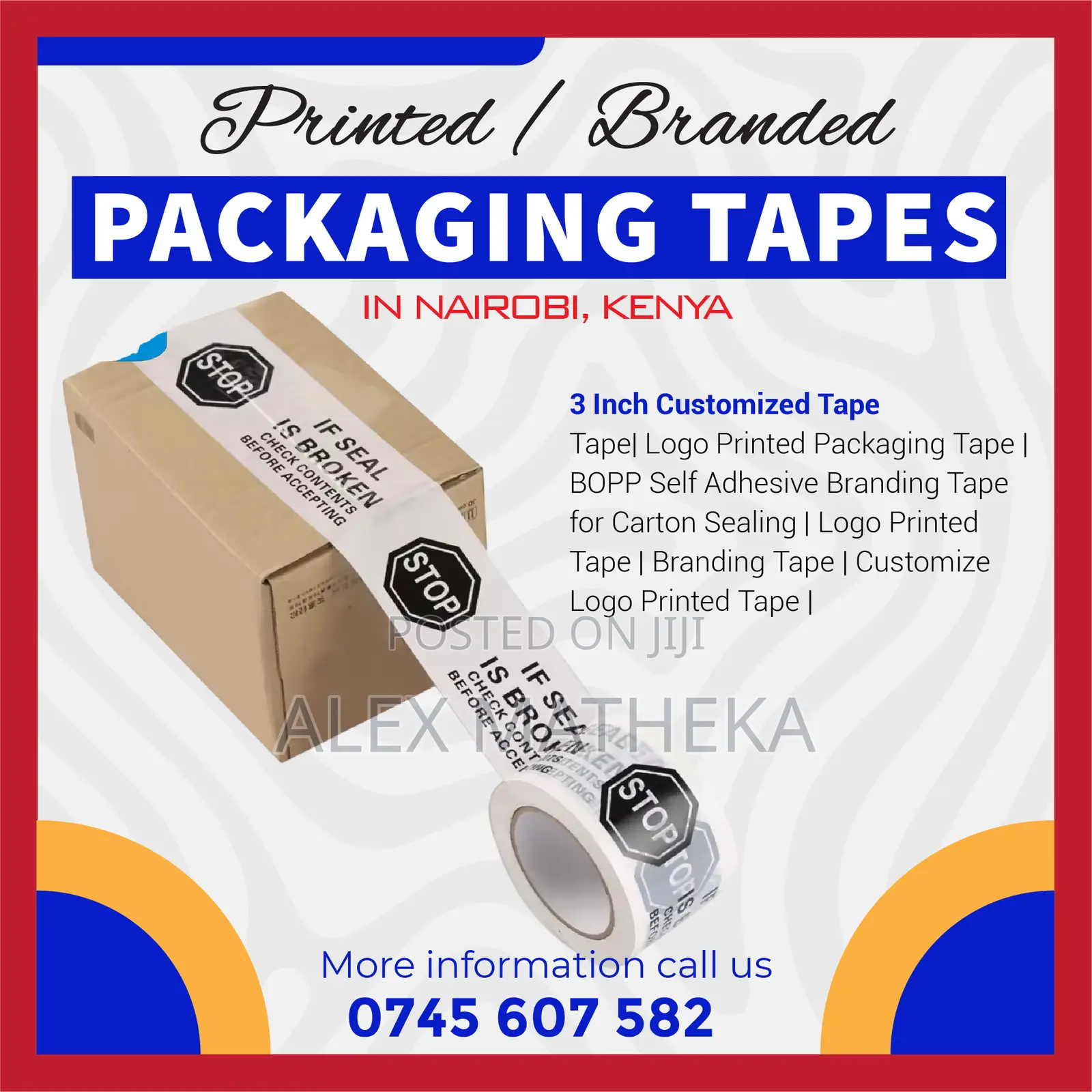 Custom Branded PACKAGING TAPES