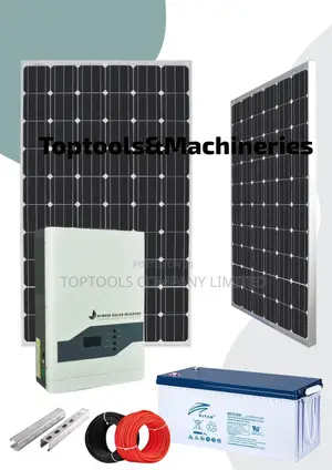 200watts Solar Backup System Kit Hybrid