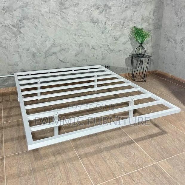 Aesthetic Metal Bed Frame Queen  Size