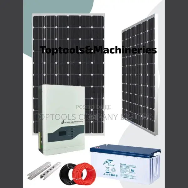 200watts Solar Backup System Kit Hybrid