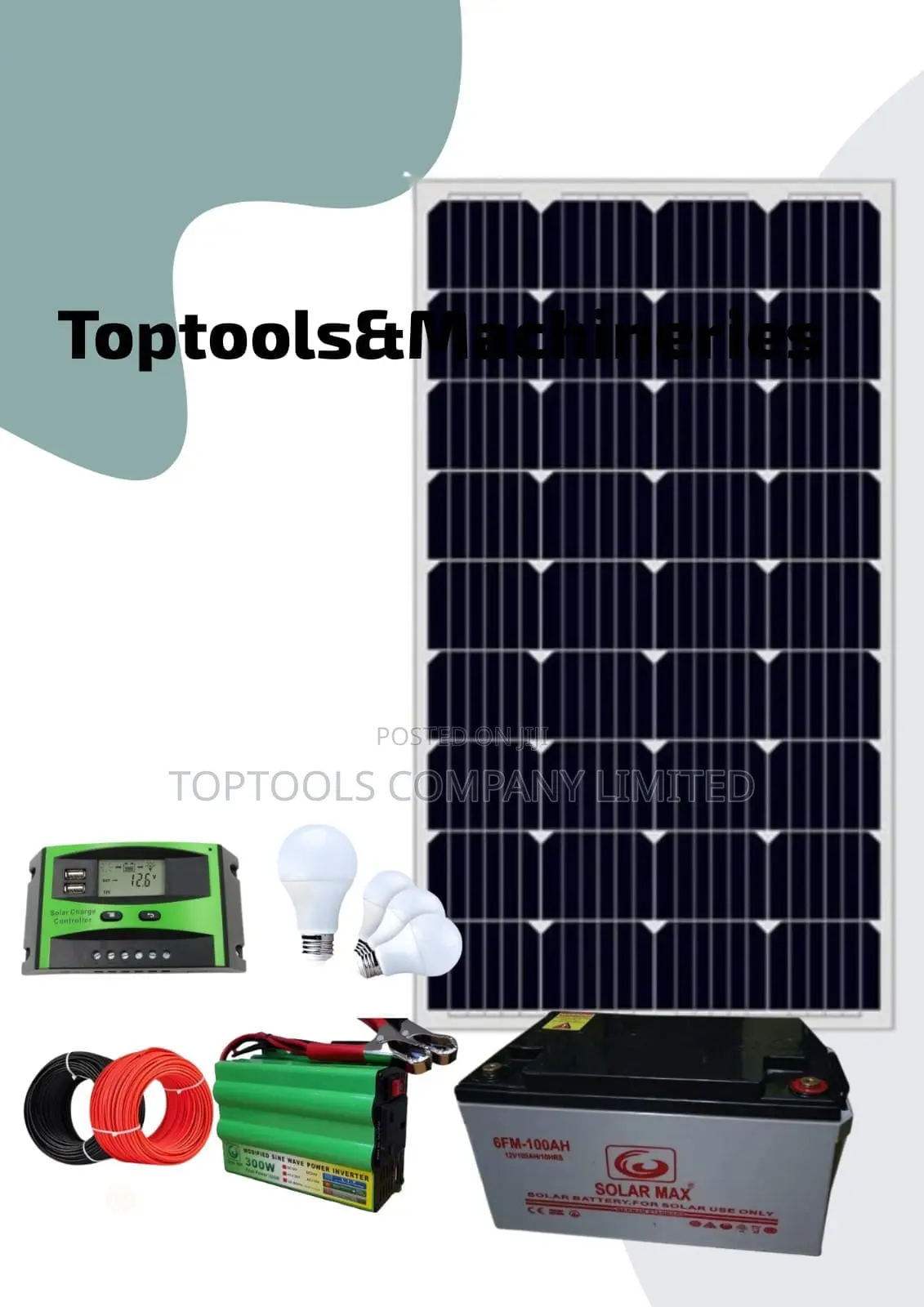 150watts Complete Solar Kit