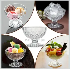 6Pcs Ice Cream Glass Cup