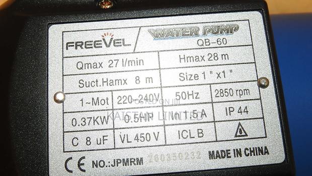 Freevel QB-60 Peripheral Water Pump 0.5 HP / 370W Electric Water Pump