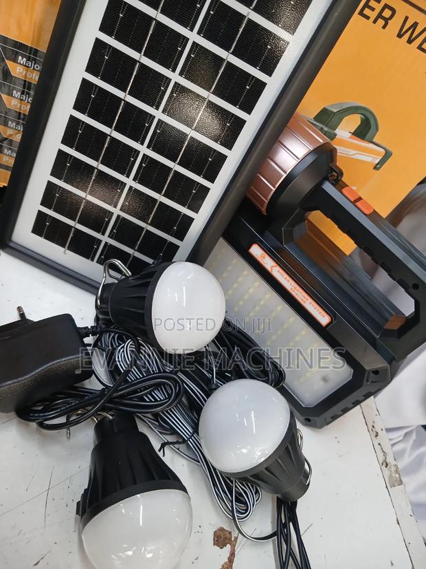 Solar Lighting System /Rechargeable - thumbnail 2