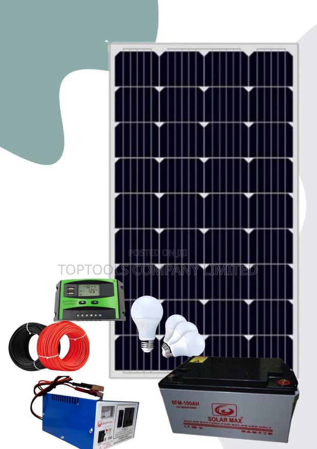 100watts Complete Solar Kit System 80ah - main view
