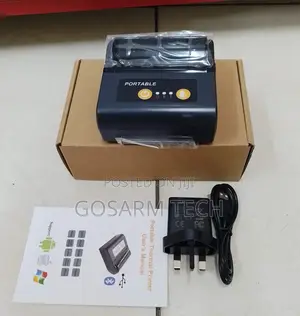 Wireless 80mm Mini Receipt Printer P80c Rechargeable Bluetooth
