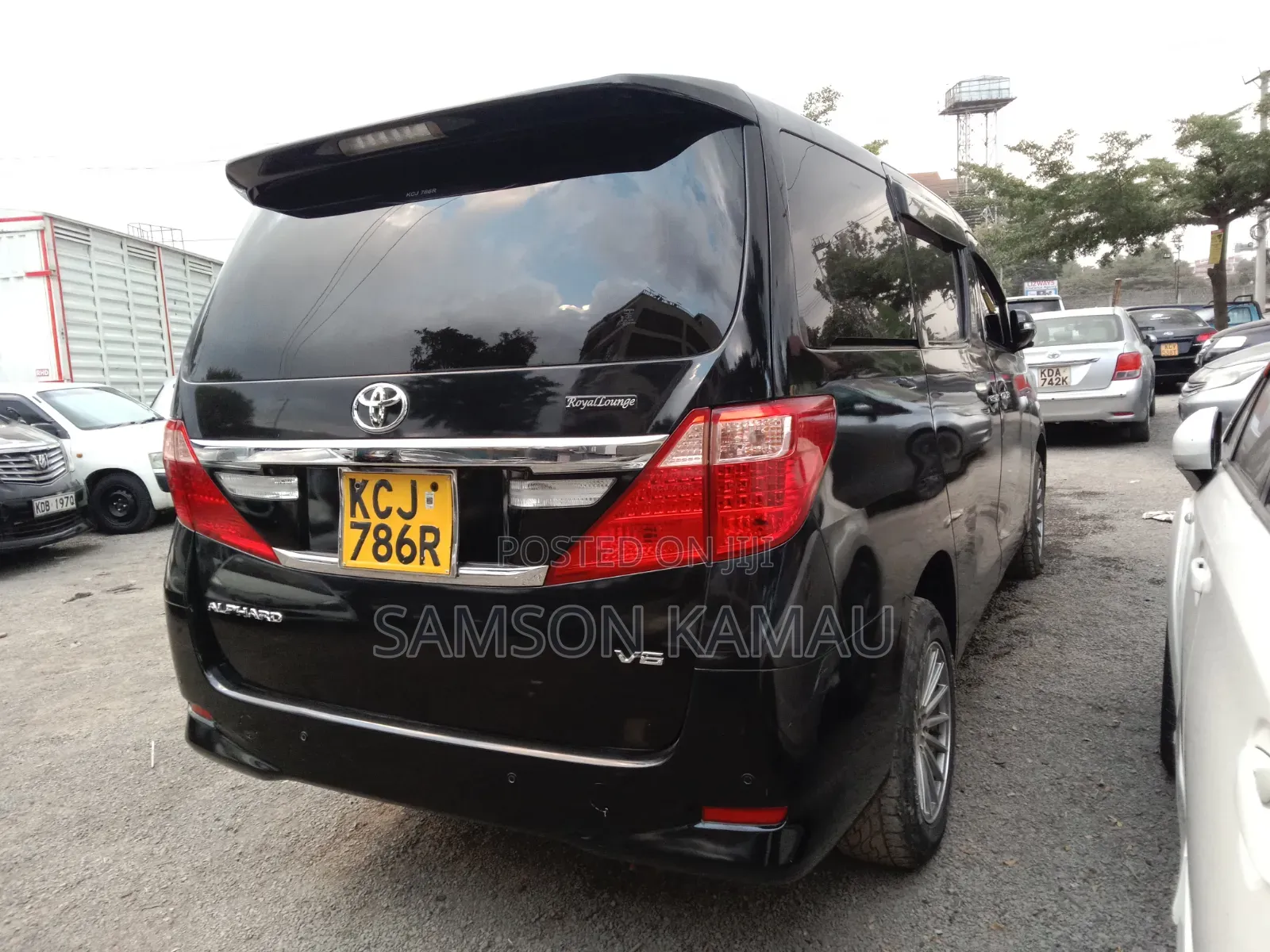 Toyota Alphard 2013 Black