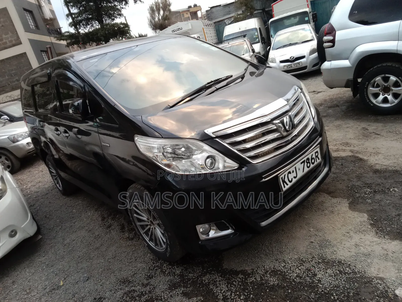 Toyota Alphard 2013 Black