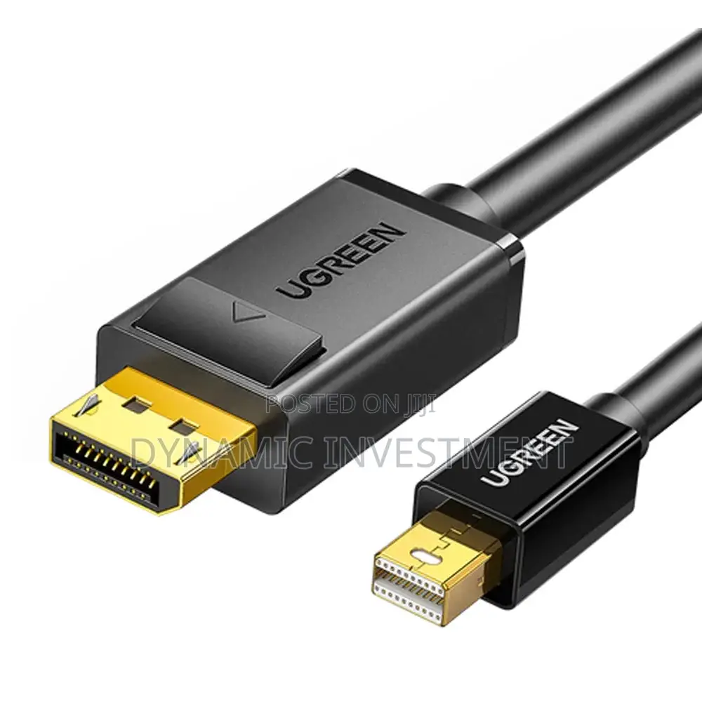 Ugreen Mini DisplayPort to DisplayPort Converter Cable 1.5m - Black