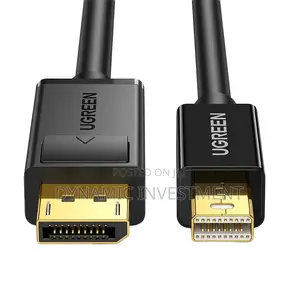 Ugreen Mini DisplayPort to DisplayPort Converter Cable 1.5m - Black