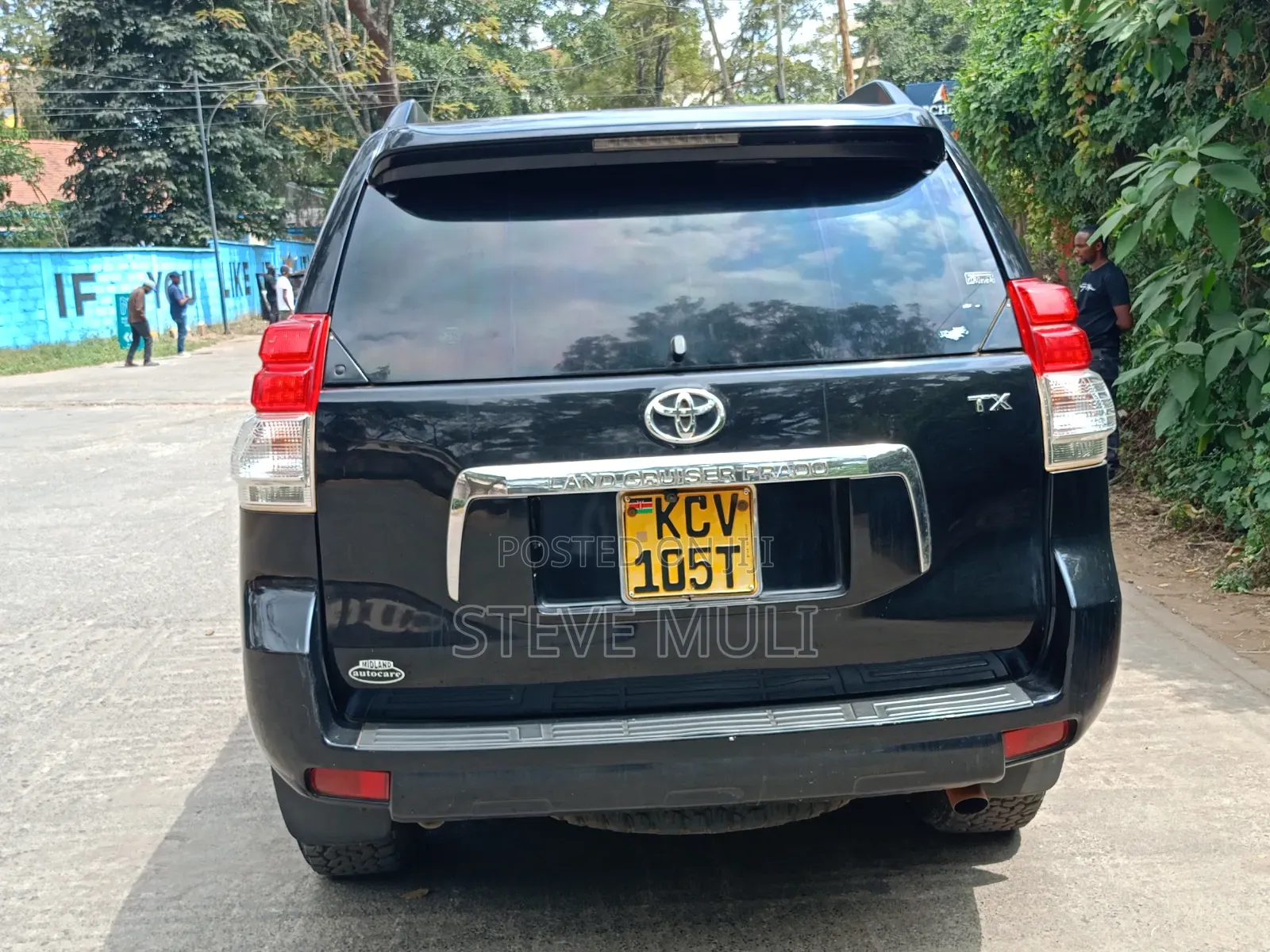 Toyota Land Cruiser 2012 Black
