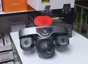 Riple Lens Outdoor Solar Powered Security Camera Nigh