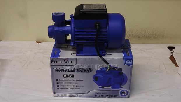 Freevel QB-60 Water Pump – 0.5HP 370W Electric Motor for Domestic Use