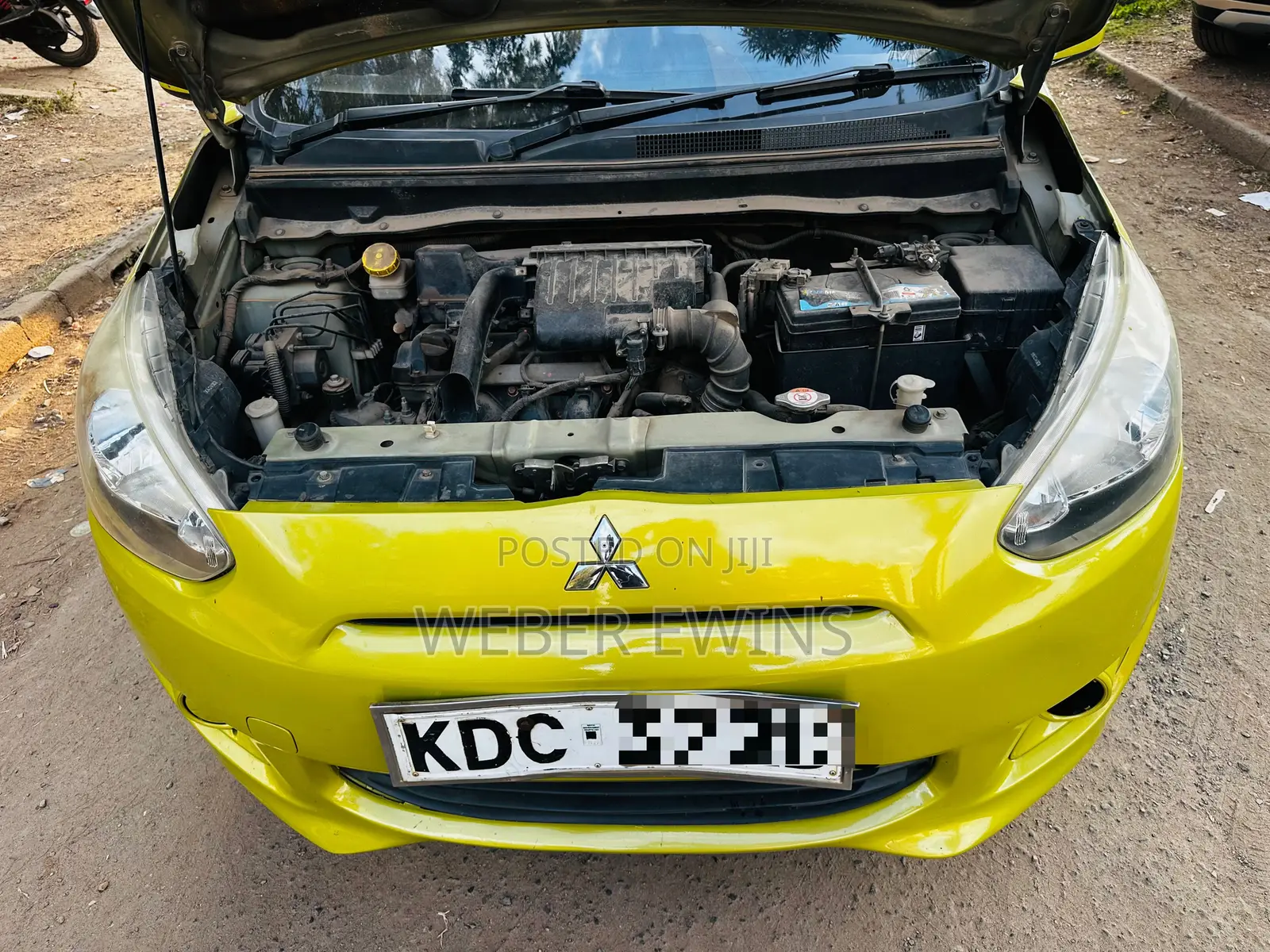 Mitsubishi Mirage 2013 Green