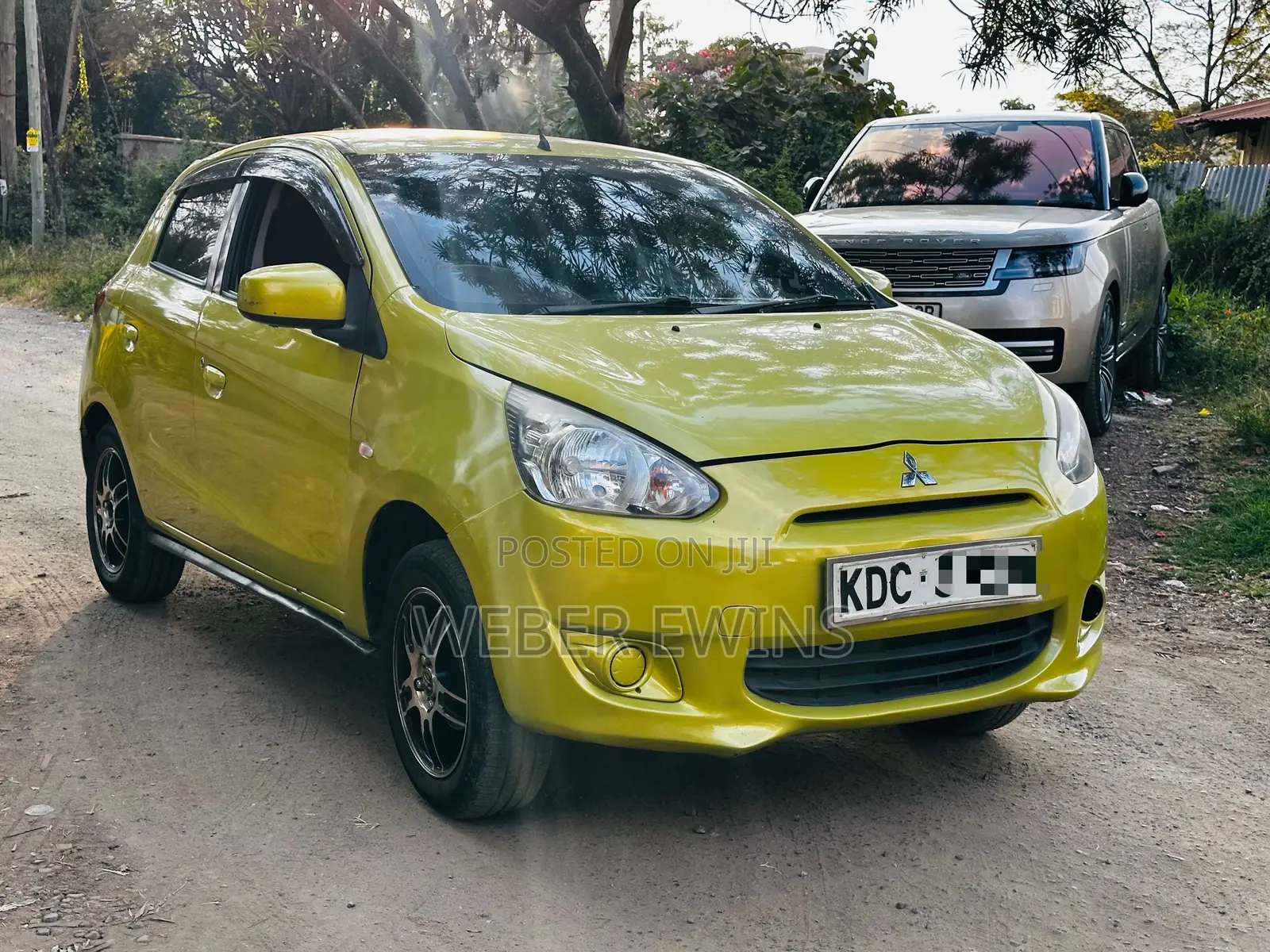 Mitsubishi Mirage 2013 Green