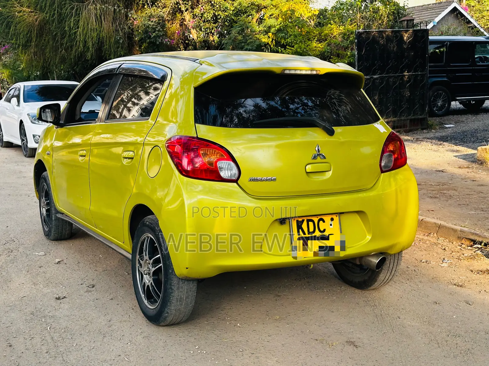 Mitsubishi Mirage 2013 Green