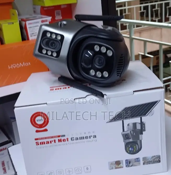 Wireless Dual Lens PTZ Camera – AC Powered Smart Surveillance Camera