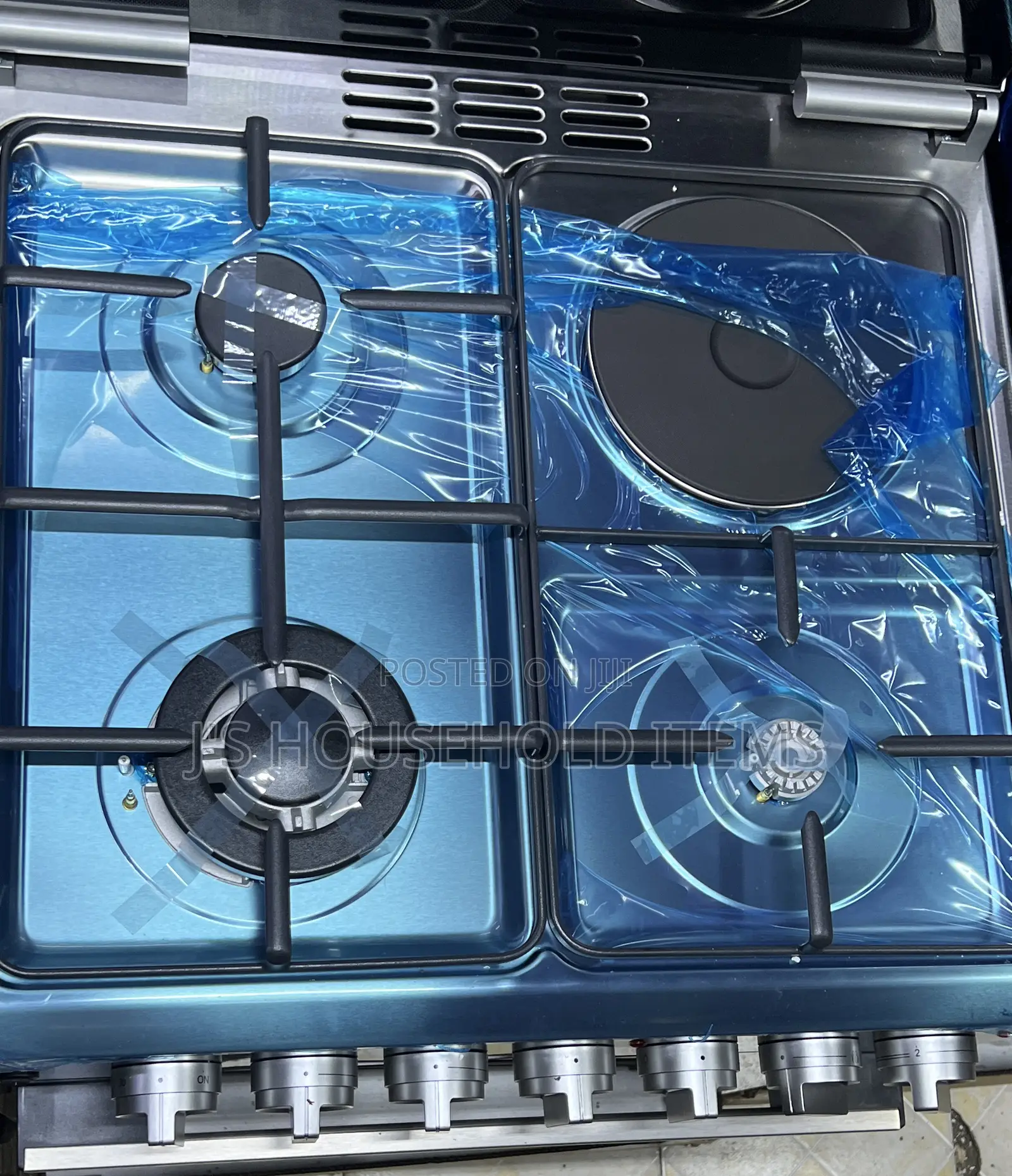 Haier 60×60 Standing Cooker – 3 Gas + 1 Electric