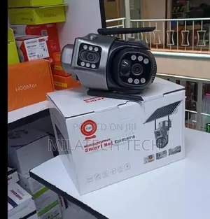 Dual Lens 4G SIM Camera – Solar Powered Security Camera