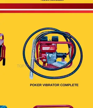 Petrol Poker Vibrator Machine With Shaft