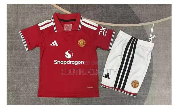Manchester United Home Kids Jersey 26/27.