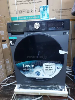Hisense 8/5kg Wash Dry [Free Shockpads Cover) [Pay After Delivery]