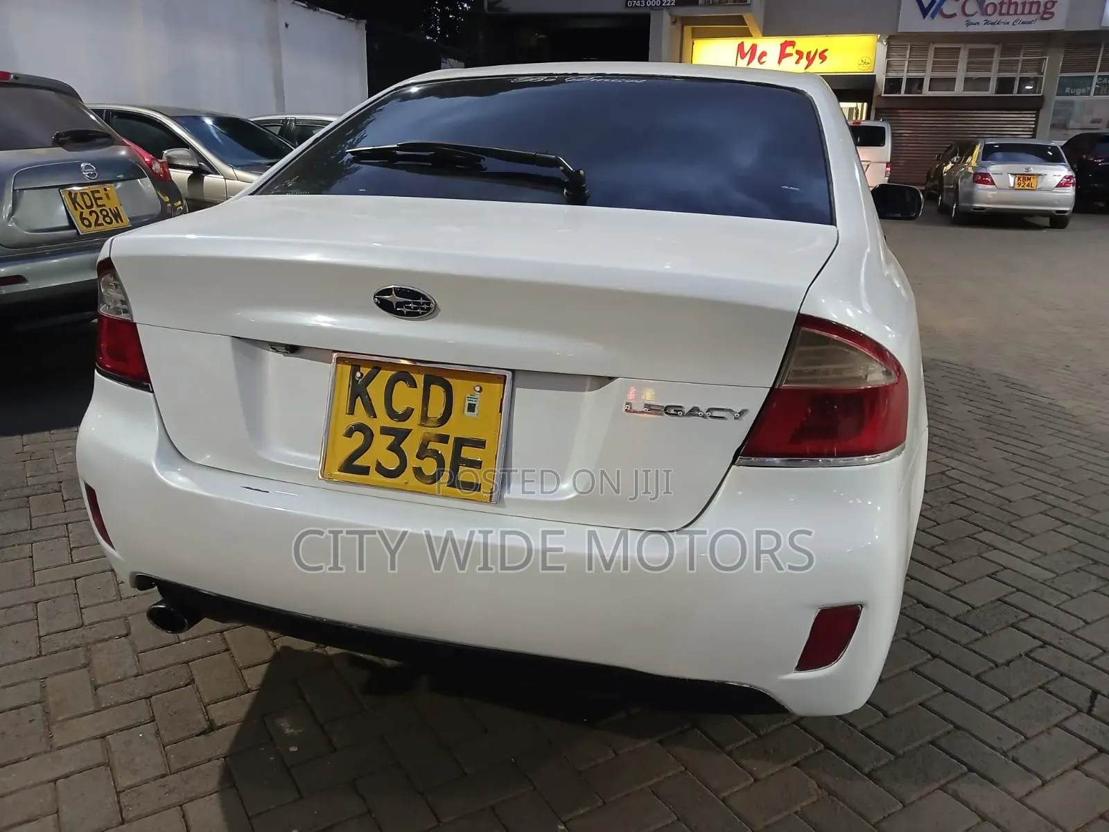 Subaru Legacy 2008 White