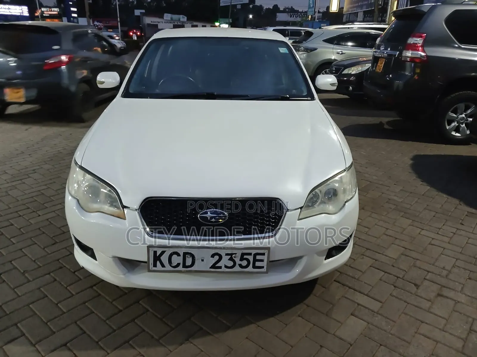 Subaru Legacy 2008 White