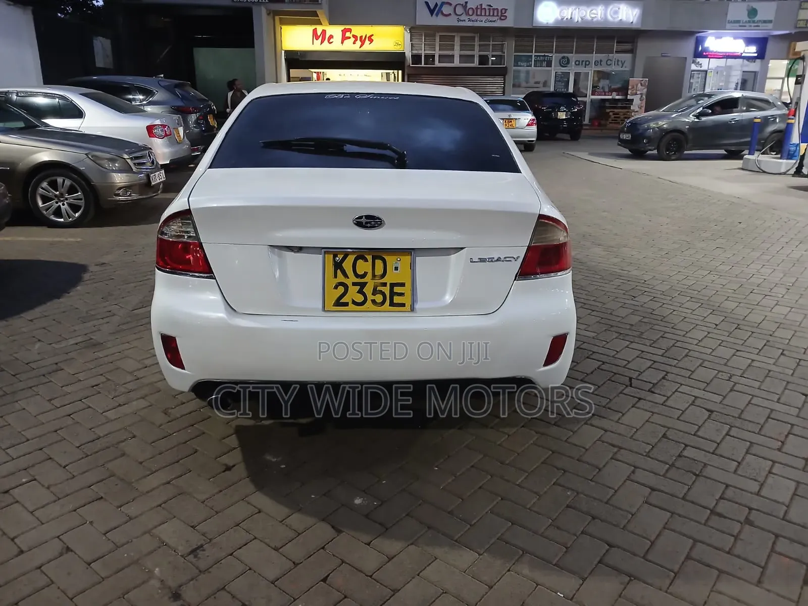 Subaru Legacy 2008 White