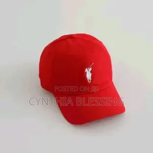 Polo Caps_ Blue White Red Beige Black