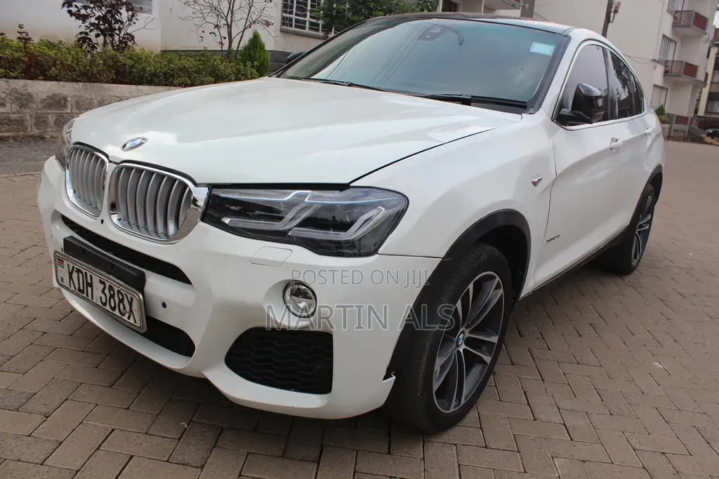 BMW X4 2015 White