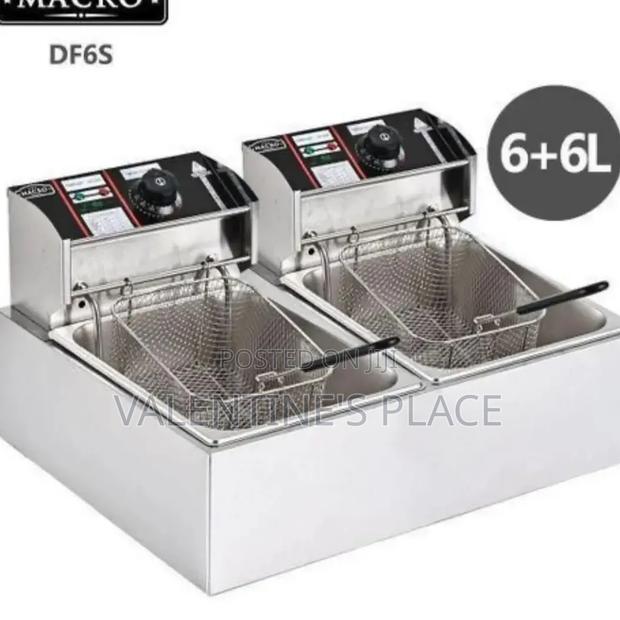 Double Deep Fryer. S(12ltrs - main view