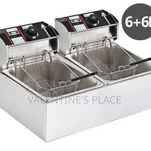 Double Deep Fryer. S(12ltrs