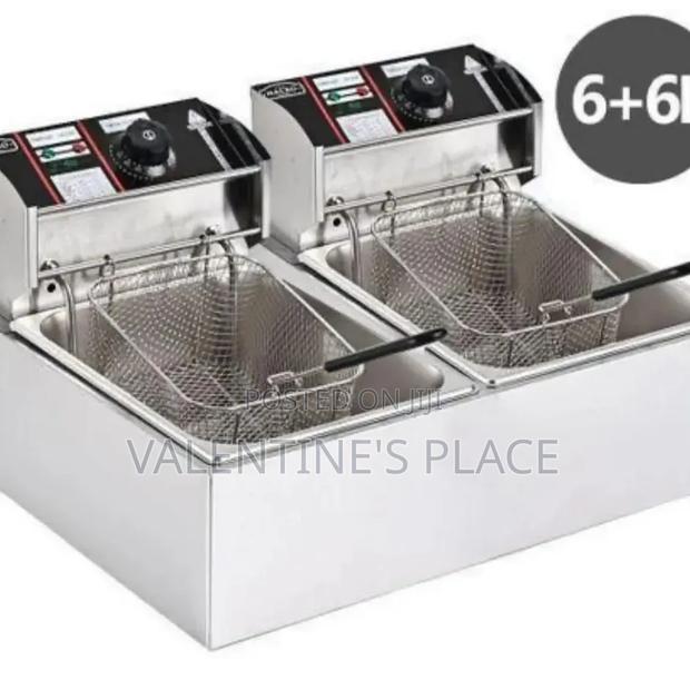 Double Deep Fryer. S(12ltrs - thumbnail 2