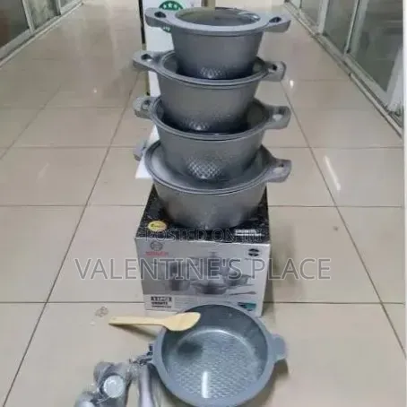 Bosch 11pc Cookware With Silicone Lid Covers