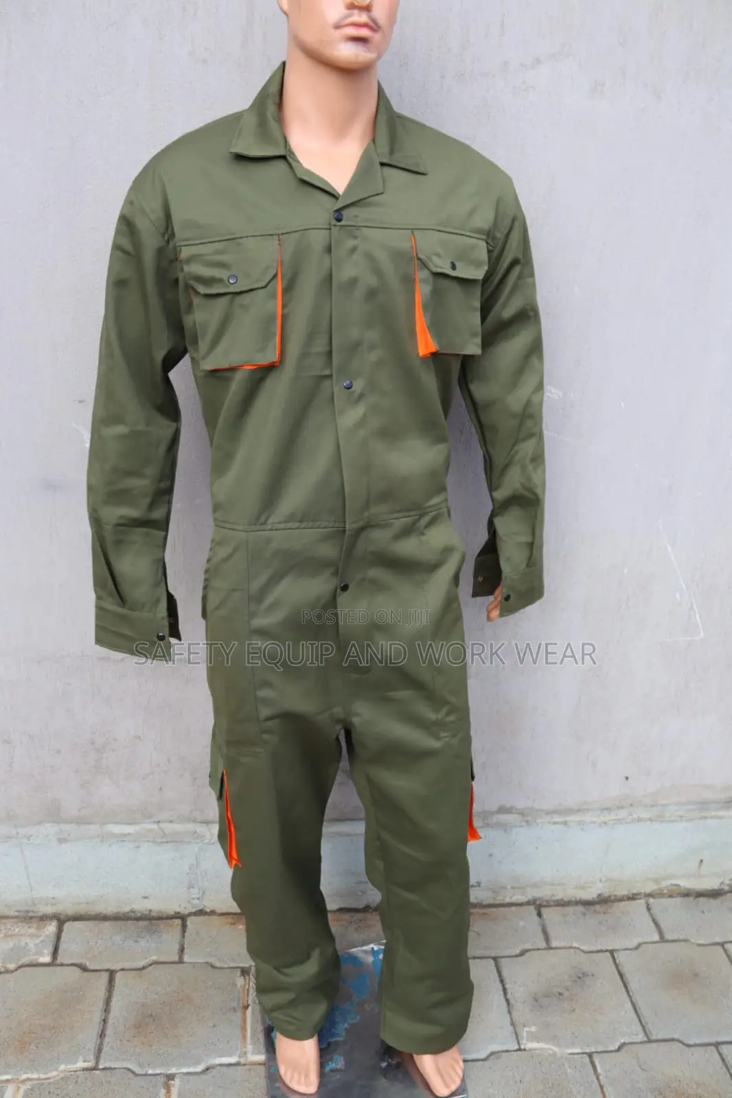 Plain Cargo Overall