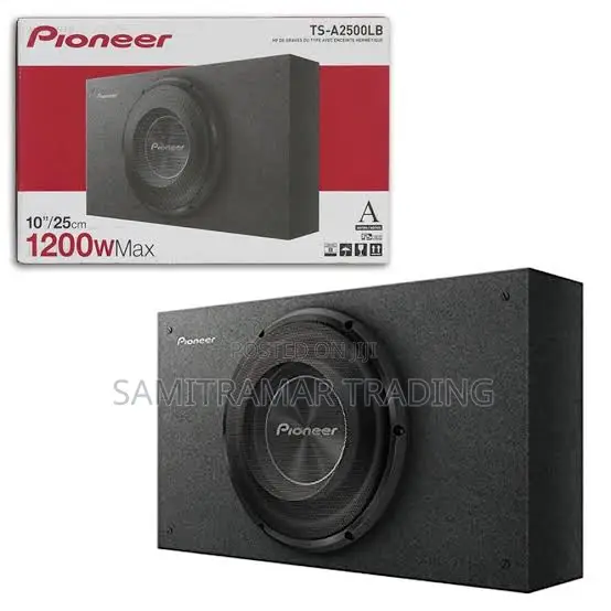 Ts-A2500lb Pioneer 10" Shallow Box Type Component Car Subwoofer 1,200w