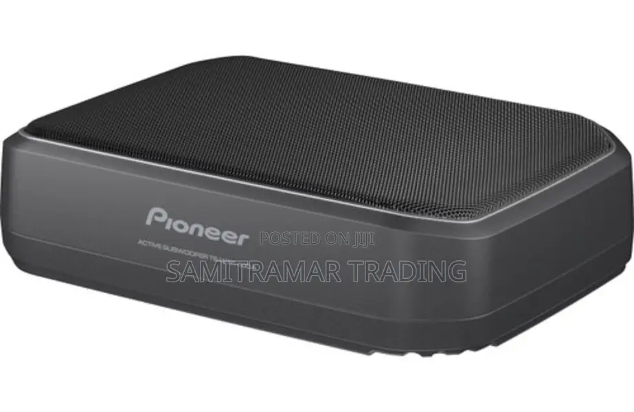 Ts-Wx010a Pioneer Compact Active Car Underseat Subwoofer 160w