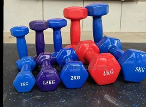 Aerobic Vinyl Covered Studio Dumbells Inkg Per Kg
