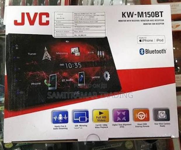 Kw-M150bt JVC 6.8" Digital Media Receiver With USB Mirroring/Bluetooth - thumbnail 2