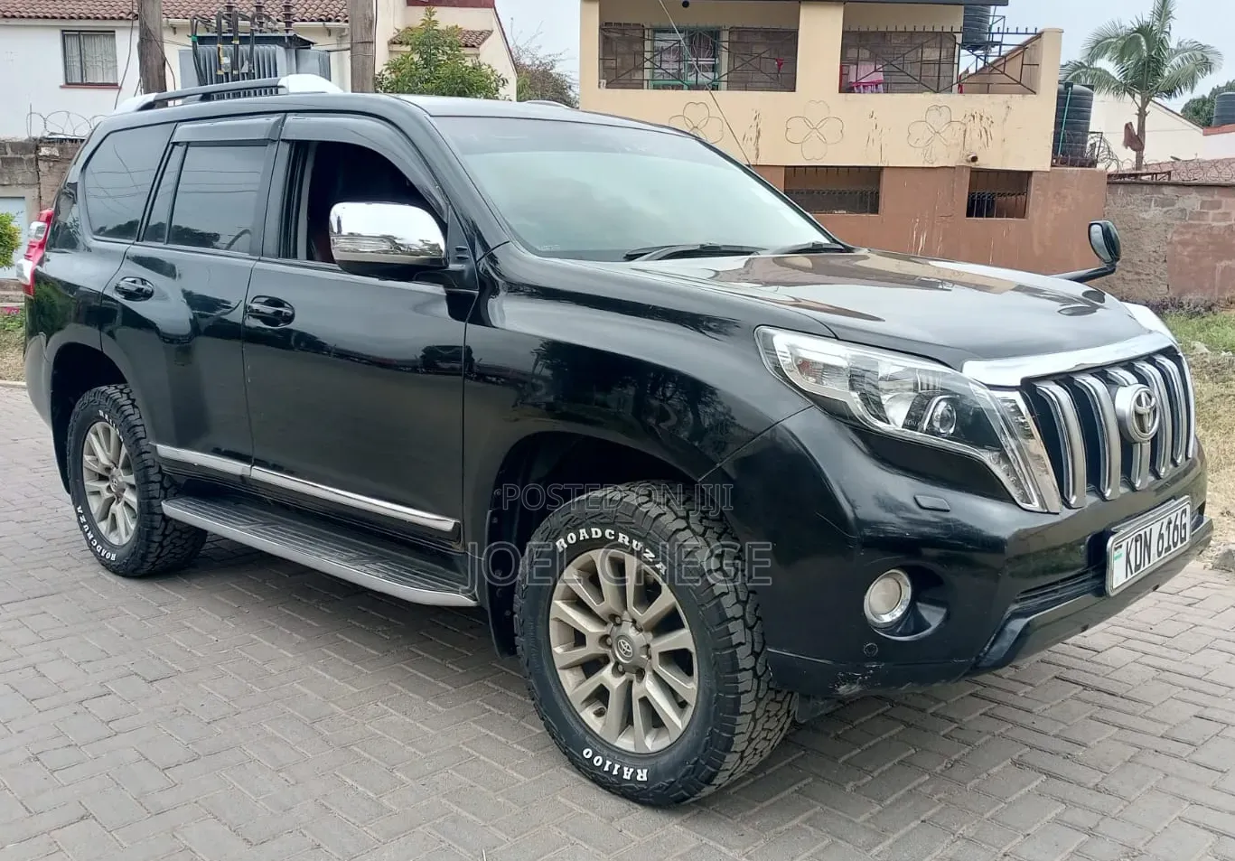 Toyota Land Cruiser Prado 2017 Black