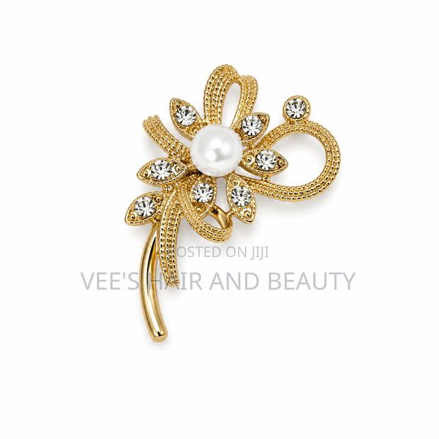 Beautiful Simple Elegant Gold Brooch Pins | Cloth Pin | Women Jewelry