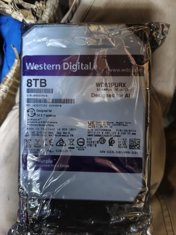 Western Digital 8TB - main view