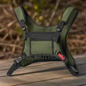 Army Green Utility Chest Pack Running / Hiking/ Cycling Vest
